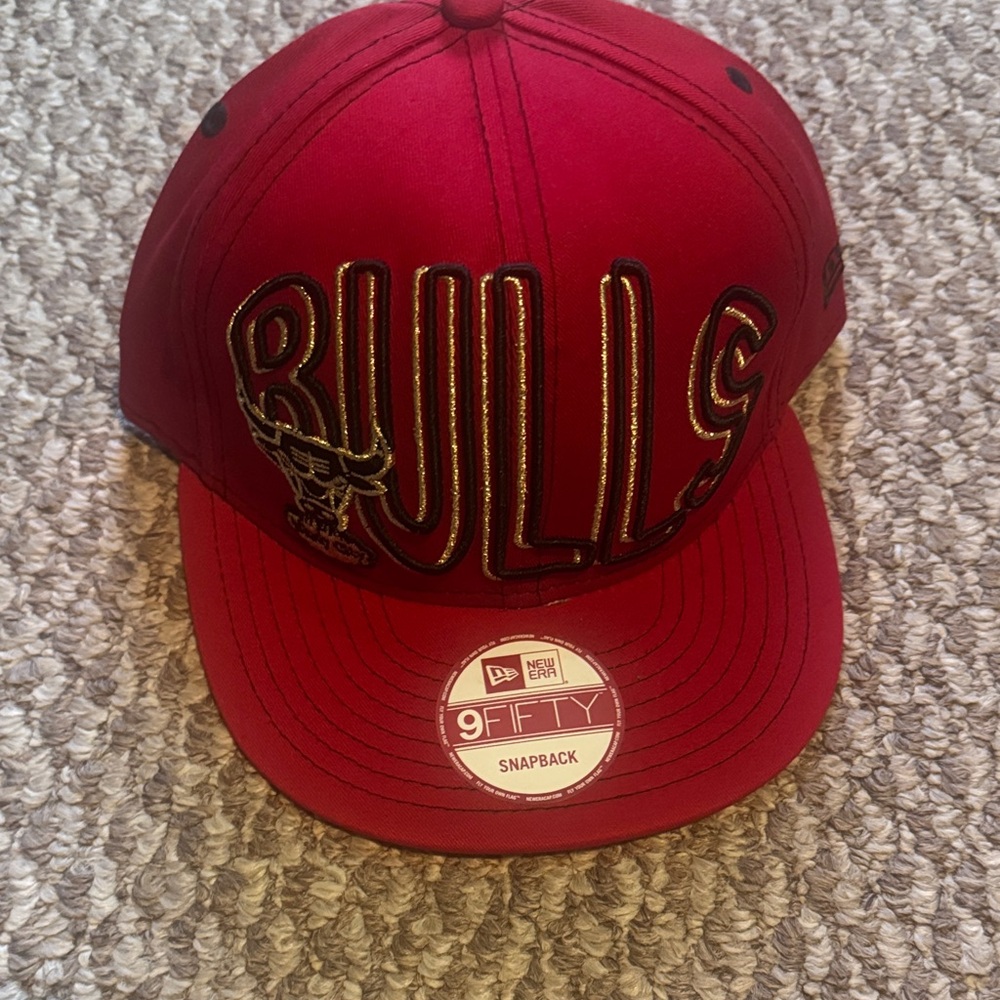 New Era Bulls Red Cap